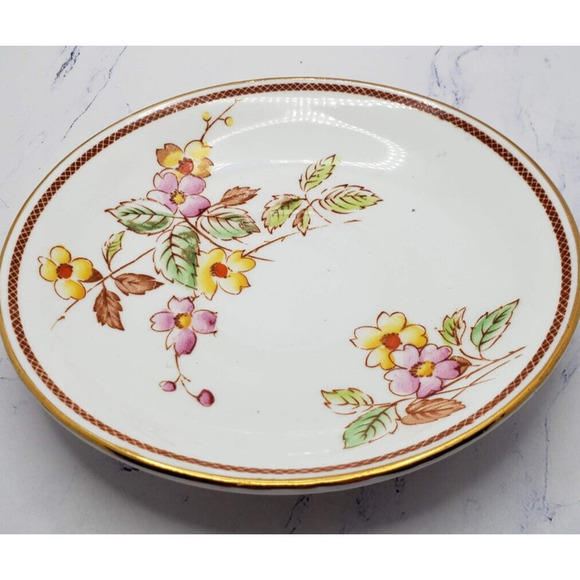 Thomas Forester & Sons Ltd. Flower Pattern Tea Cup and Saucer Phoenix Bone China - Picture 3 of 12